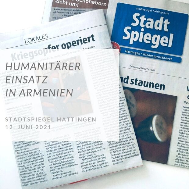 Humanitärer Einsatz in Armenien | Dr. Schuhmann