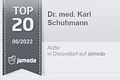 Jameda TOP 20 | Ärzte Düsseldorf | Dr. Schuhmann