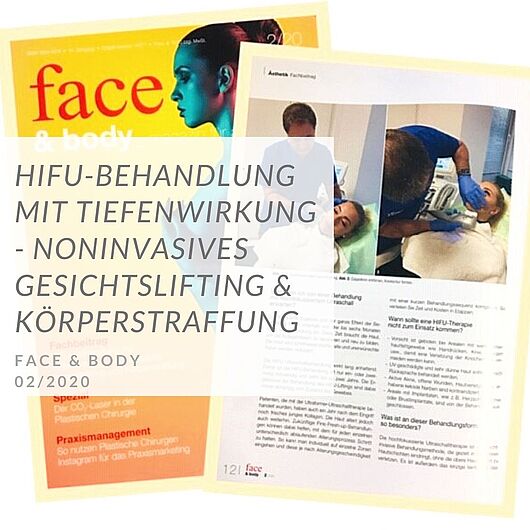 Hifu Hautstraffung | Gesichtsstraffung | Dr. Schuhmann