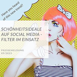 Mädchen mit roten Haaren von einem Cartoon Hintergrund