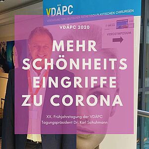 Dr. Karl Schuhmann als Tagungspräsident auf der Jahrestagung der VDAEPC in Düsseldorf