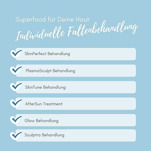 Liste individuelle Faltenbehandlung Düsseldorf