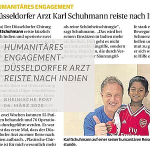 Humanitäres Engagement