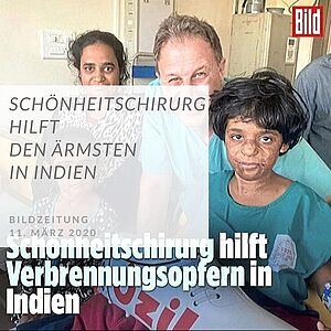 Dr. Schuhmann in Indien