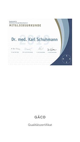 GAECD, Dr. Schuhmann