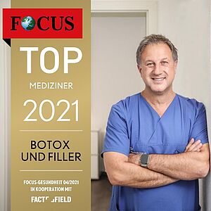 Focus TOP Mediziner Botox und Fill | Dr. Schuhmann Düsseldorf